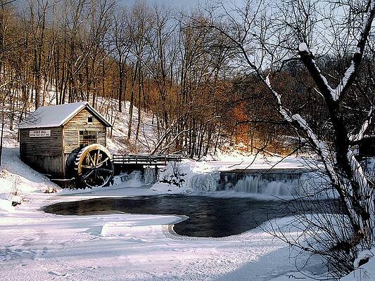 Hyde Mill Hyde Wisconsin by Marsha Williamson Mohr Hyde Mill Hyde Wisconsin by Marsha Williamson Mohr