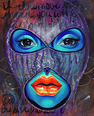 Ski Mask Paintings Pixels