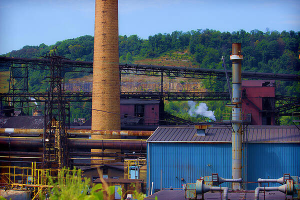 Wall Art - Photograph - Industrial Site by Roberta Byram