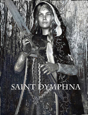 Saint Dymphna Art | Pixels