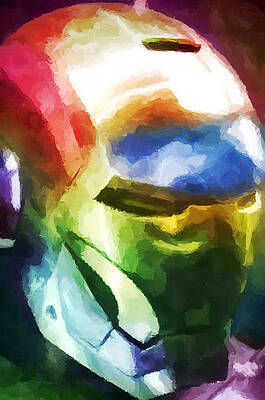 Iron Man Suit Art Fine Art America