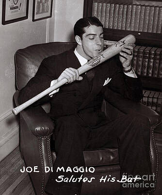 Wall Art - Photograph - Joe DiMaggio by Science Source