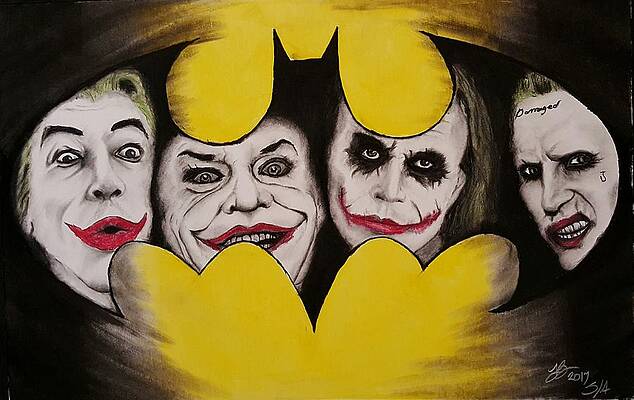 Wall Art - Drawing - Jokes On You by Tim Brandt