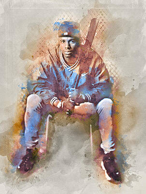 Ken Griffey Jr Art Pixels