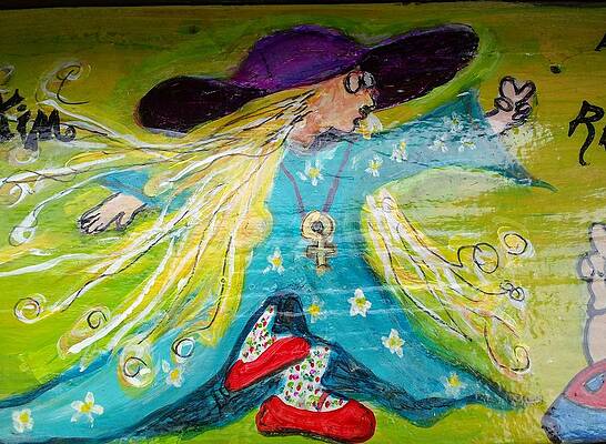 Hippie Girl Paintings Page 3 Of 3 Pixels