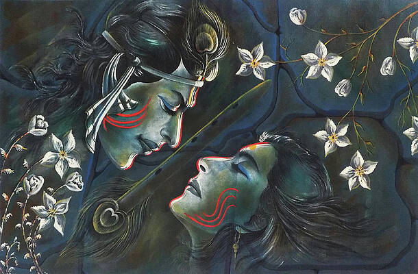 Bhagavad Gita Paintings Fine Art America