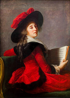 Elisabeth Louise Vigée Le Brun  Marie Antoinette in Court Dress