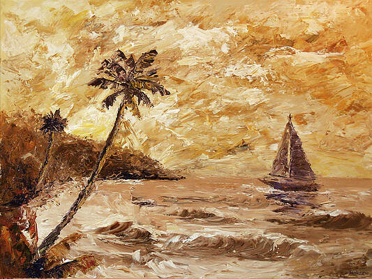 Monochromatic Landscape Paintings Fine Art America
