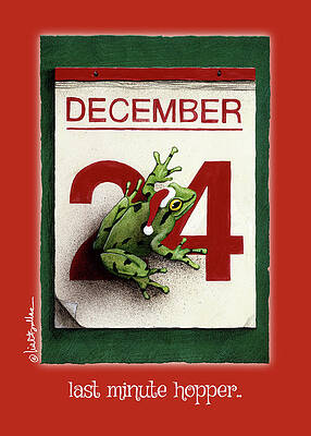 Wall Art - Painting - Last Minute Hopper... by Will Bullas