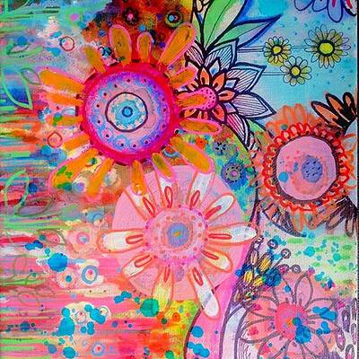 Wall Art - Photograph - #layers And Layers #procreate by Robin Mead