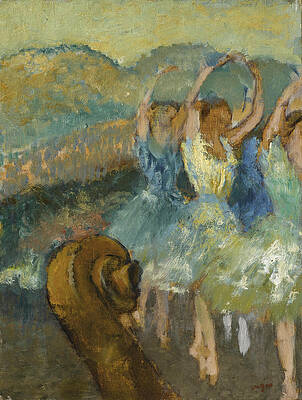 Le Ballet Print by Edgar Degas