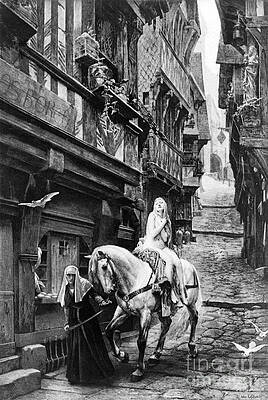 Wall Art - Photograph - Legend Of Lady Godiva, 11th Century by Science Source