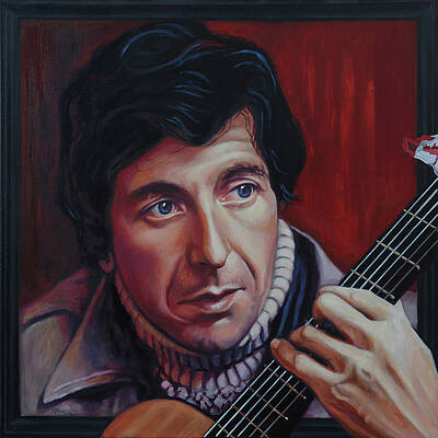 Leonard Cohen - Canadian Legend by Maria Modopoulos Leonard Cohen - Canadian Legend by Maria Modopoulos