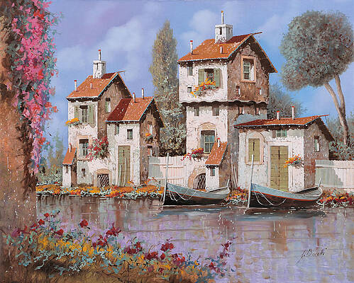 Wall Art - Painting - Lilla by Guido Borelli