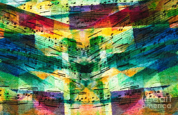 Wall Art - Digital Art - Lines and Spaces by Lon Chaffin