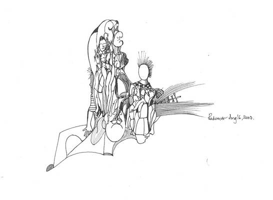Abstract Human Form Drawings Fine Art America