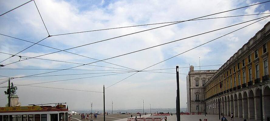 Wall Art - Photograph - Lisbon Promenade II Portugal by John Shiron