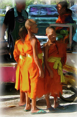 Little Novice Monks 1-cropped by Bates Clark Little Novice Monks 1-cropped by Bates Clark