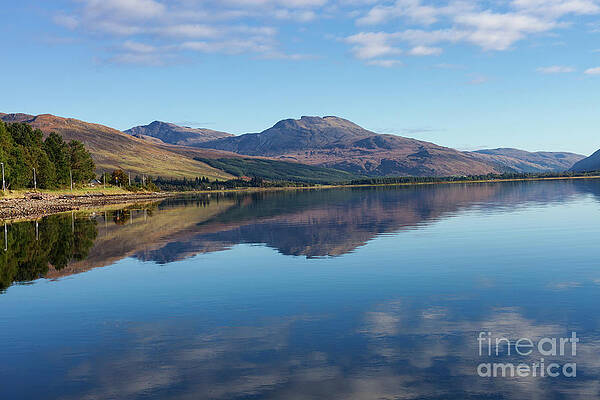 Wall Art - Photograph - Loch Carron Reflections by Diane Macdonald