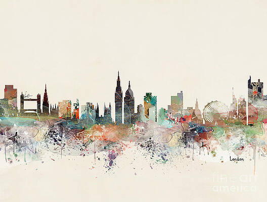 London Landscape Art Fine Art America