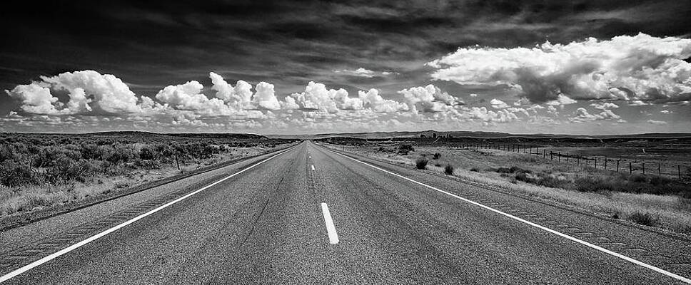 Lonely Idaho Highway by Ann Keisling Lonely Idaho Highway by Ann Keisling