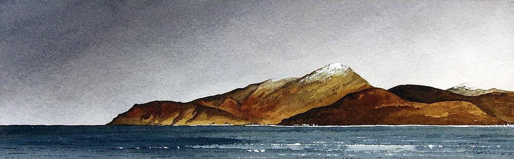 Looking towards Arran from Skipness by Paul Dene Marlor Looking towards Arran from Skipness by Paul Dene Marlor