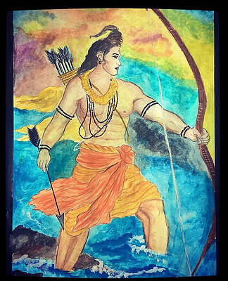 Lord Rama Paintings Fine Art America
