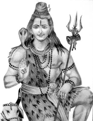 Lord Shiva Rishabh Dev Sharma Wall Art| Buy High-Quality Posters and Framed  Posters Online - All in One Place – PosterGully