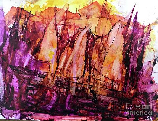 Wall Art - Painting - Lost by Patty Donoghue