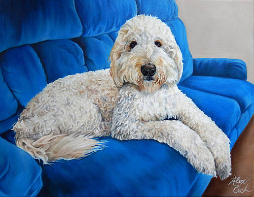 Goldendoodle artwork outlet