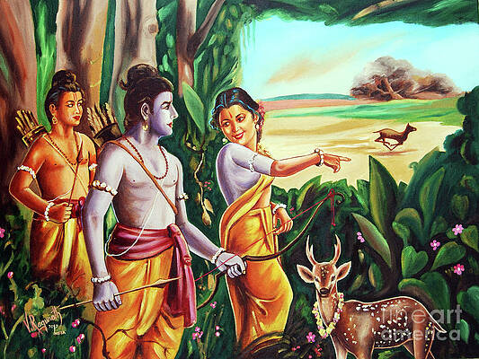 Ramayana Paintings Fine Art America