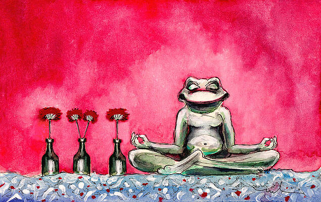 Wall Art - Painting - Love The Life You Live by Miki De Goodaboom