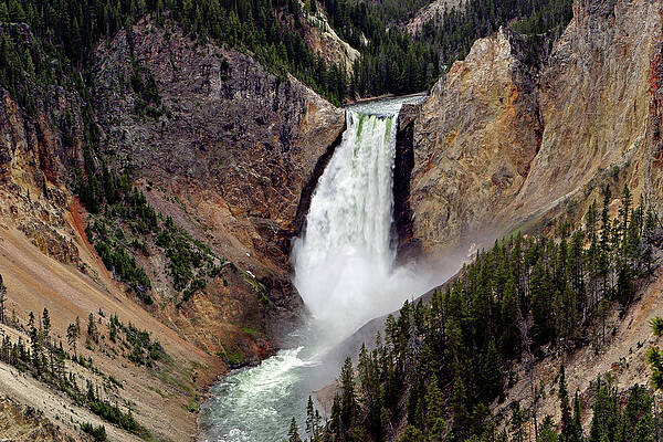 Lower Falls by Ronnie And Frances Howard Lower Falls by Ronnie And Frances Howard
