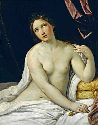 Lucretia Print by Guido Reni