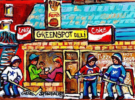 American Diner Paintings Fine Art America