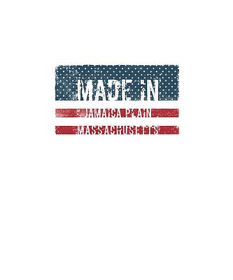 Wall Art - Digital Art - Made in Jamaica Plain, Massachusetts by Tinto Designs