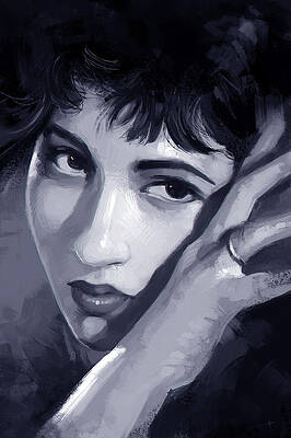 Indian Actress Paintings Pixels