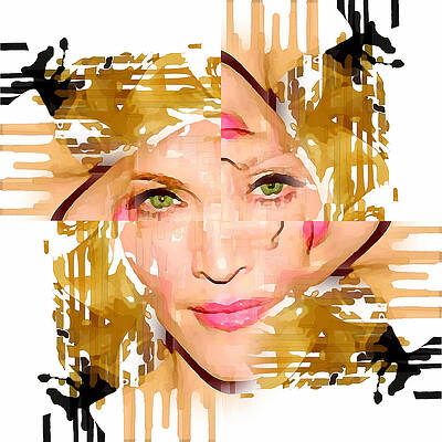 Madonna, queen of pop, music, hollywood, dancer, black n white, musician,  actress, HD wallpaper | Peakpx
