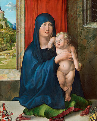 Madonna and Child Print by Albrecht Duerer