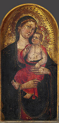 Madonna and Child Print by Cenni di Francesco
