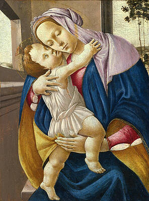 Madonna and Child Print by Sandro Botticelli and Studio
