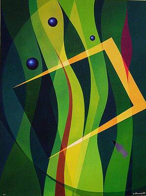 Wall Art - Painting - Magical Composition by Alberto DAssumpcao