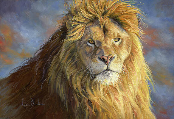 Lion Paintings Fine Art America