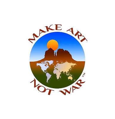 Make Art Not War Logo by Victoria Oldham Make Art Not War Logo by Victoria Oldham
