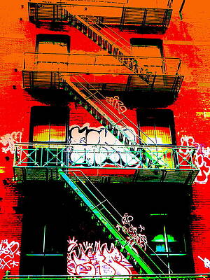 Fire Escape Wall Art Fine Art America