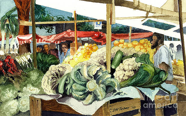 Market day at Ipanema by Douglas Teller Market day at Ipanema by Douglas Teller