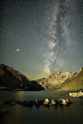 Wall Art - Photograph - Mars And The Milky Way by Surjanto Suradji