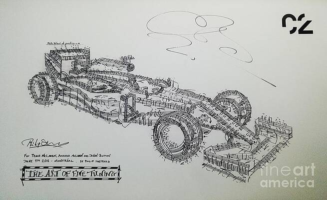 F1 Drawings Fine Art America