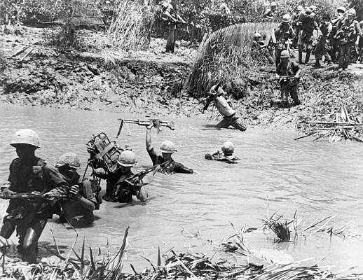 Vietnam 9th Infantry Division Framed