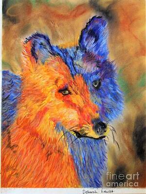 Mexican wolf by Deborah Lewitt